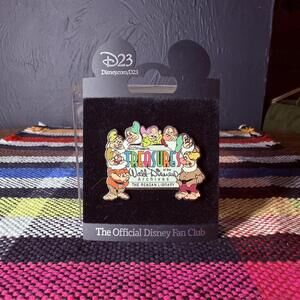 D23 Seven Dwarfs Treasures of Walt Disney Archives Reagan Library Pin PP91374